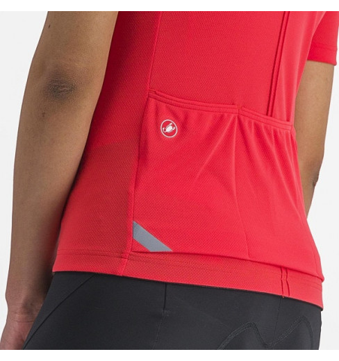 Castelli Maillot V Lo Manches Courtes Femme Anima Cycles Et Sports