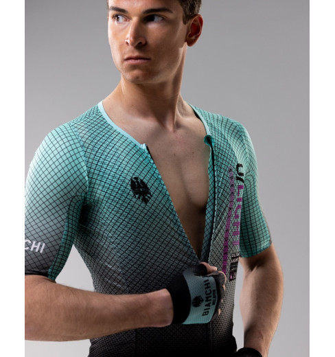 Bianchi Milano Maillot V Lo Manches Courtes Ultralight Homme