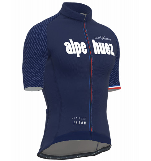 21Virages maillot vélo route homme ALPE D HUEZ 2024 CYCLES ET SPORTS