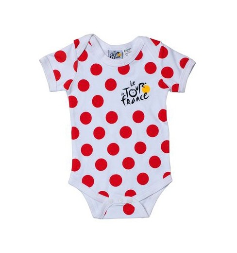 Tour De France Body Bebe Officiel A Pois Cycles Et Sports