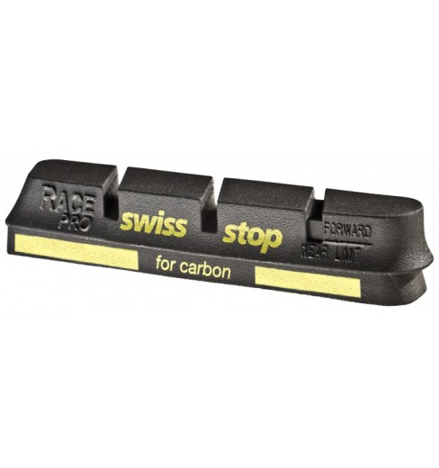 Patins cartouches SWISSSTOP CAMPA Race Pro Black Prince spécial jantes carbone