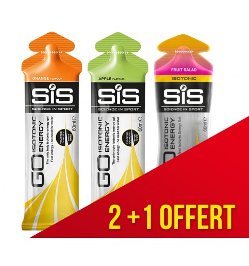 of 3 Gel 60ml - 1 free CYCLES ET SPORTS