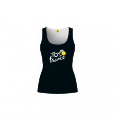 Tour de France 2024 Logo Woman Black Tank Top