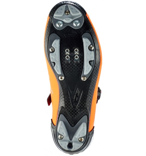 SIDI Dragon 5 SRS Carbon matt orange black MTB shoes CYCLES ET SPORTS