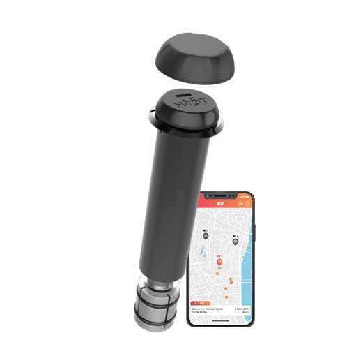 Nuvance - Tracker GPS avec App - pour Voiture - Vélo - Valise - Autonomie  de 7200