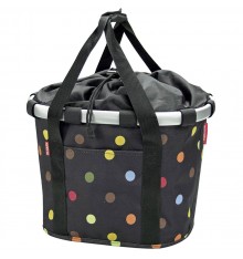 KLICKFIX Reisenthel panier avant Bikebasket POIS COULEUR