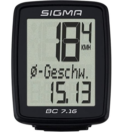 SIGMA compteur vélo sans fil BC 7.16 ATS CYCLES ET SPORTS