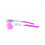 AZR IZOARD White / Pink with pink multilayer lens cycling sunglasses