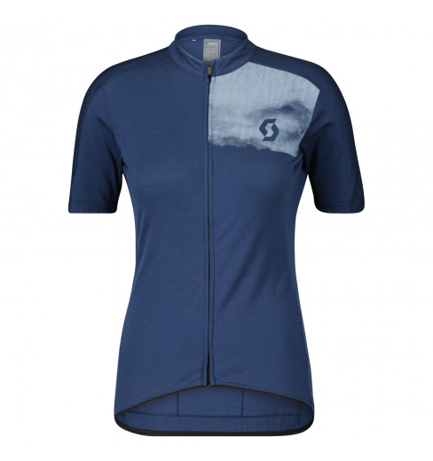 SCOTT Gravel MERINO women's short sleeve jersey 2022