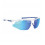 AZR KROMIC GALIBIER White / Blue with blue photochromic lens cycling sunglasses