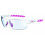 AZR KROMIC IZOARD White / Pink with photochromic lens cycling sunglasses