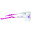 AZR KROMIC IZOARD White / Pink with photochromic lens cycling sunglasses