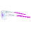 AZR KROMIC IZOARD White / Pink with photochromic lens cycling sunglasses