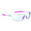 AZR KROMIC IZOARD White / Pink with photochromic lens cycling sunglasses