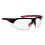 AZR lunettes de vélo KROMIC GALIBIER Noir Mat / rouge avec écran irisé photochromique