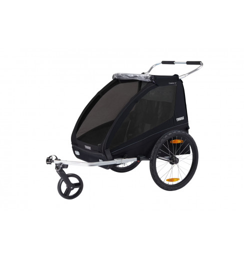 thule coaster xt bike trailer black