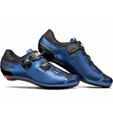 SIDI Genius 10  iridescent blue / red road cycling shoes