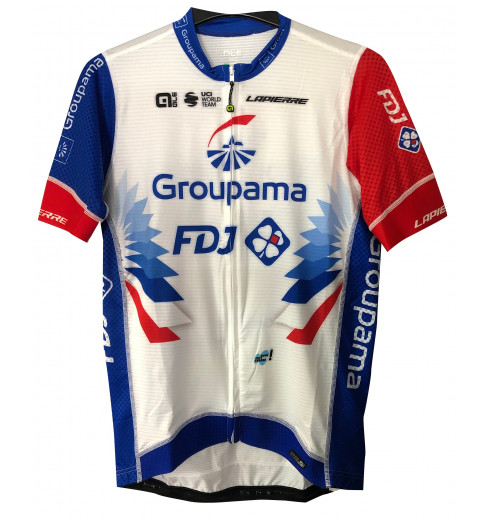 Groupama Fdj Mens Pr S Short Sleeve Jersey 2022 Cycles Et Sports