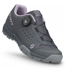 SCOTT chaussures VTT femme Trail EVO Boa Lady Gris/Rose 2025