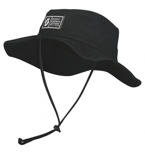 SCOTT black bucket hat