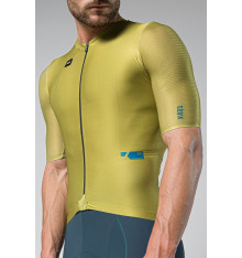 GOBIK maillot vélo manches courtes homme Attitude 2.0 SPLIT GREEN 2024