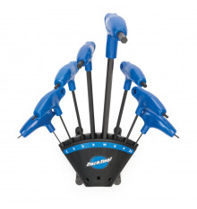 PARKTOOL Kit de clés hexagonales avec poignée (8 outils)