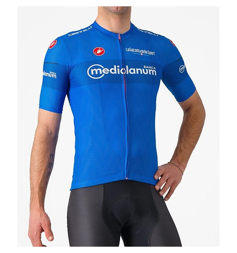 GIRO D'ITALIA maillot vélo manches courtes GIRO107 Classification Azzurro