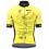 ALPE D'HUEZ maillot manches courtes Vainqueur jaune fluo 2024