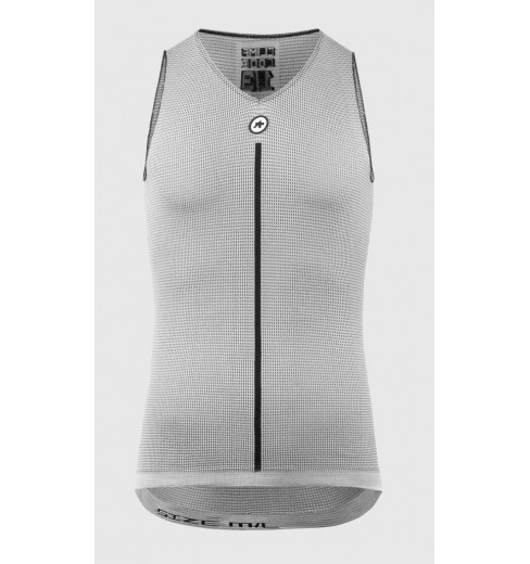 ASSOS Skin Layer P1 gray sleeveless summer baselayer