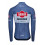 ALPECIN-DECEUNINCK blue men's long sleeve jersey - 2024