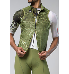 PLUS 2.0 OLIVE GREEN 2024 men’s cycling vest GOBIK