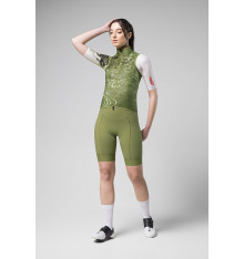 PLUS 2.0 OLIVE GREEN 2024 women’s cycling vest GOBIK
