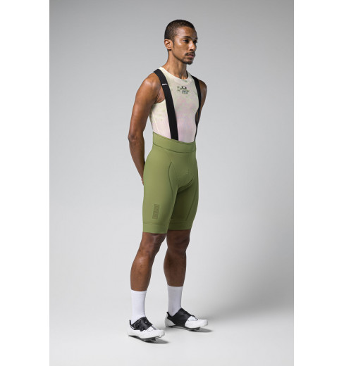 GOBIK 2024 MATT 2.0 K10 OLIVE GREEN men's bib shorts