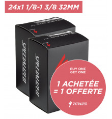 Chambre à air junior Standard Valve Youth Tube 24x1 1/8-1 3/8 32MM SPECIALIZED BUY ONE GET ONE 1+1