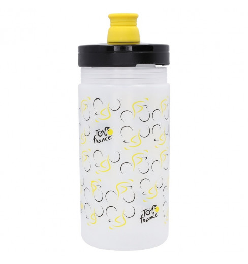 TOUR DE FRANCE 2024 Graphic White cycling water bottle