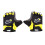 TOUR DE FRANCE 2024 black yellow cycling gloves