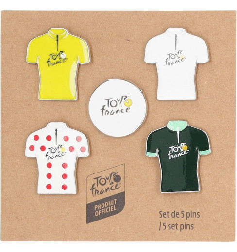 TOUR DE FRANCE 2024 5 pins set