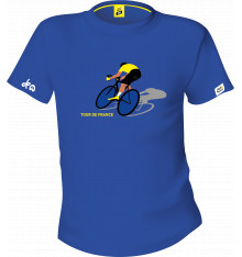 TOUR DE FRANCE 2024 BLEU VELO Men's T-Shirt