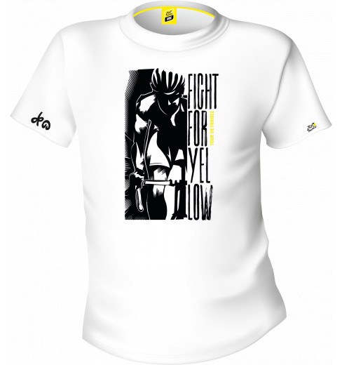 TOUR DE FRANCE T-shirt homme FIGHT FOR YELLOW 2024