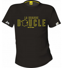 TOUR DE FRANCE 2024 black LA GRANDE BOUCLE Men's T-Shirt