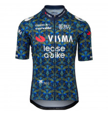 TEAM VISMA-LEASE A BIKE Tour de France short-sleeved cycling jersey 2024