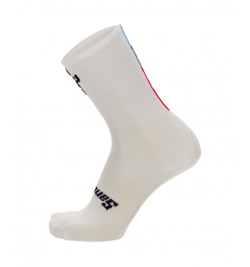 SANTINI chaussettes de cyclisme Alpe d'Huez Tour de France 2024 