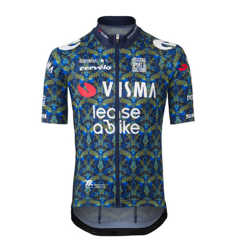 TEAM VISMA-LEASE A BIKE maillot velo manches courtes enfant Replica Tour de france 2024