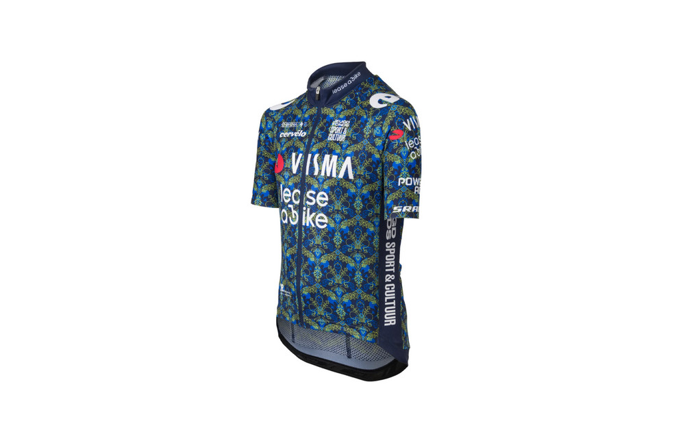 TEAM VISMALEASE A BIKE Tour de France kid’s short sleeves jersey 2024