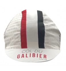 Col du Galibier white summer cycling cap