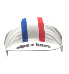 ALPE D'HUEZ white summer cycling cap