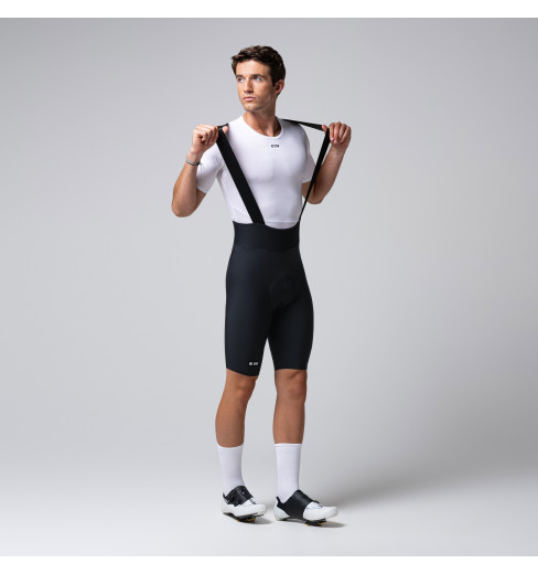 GOBIK 2025 ARCTIC STRIDE BLACK men's cycling bib shorts