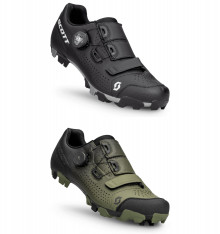 SCOTT 2025 Team Boa Black men's MTB shoes