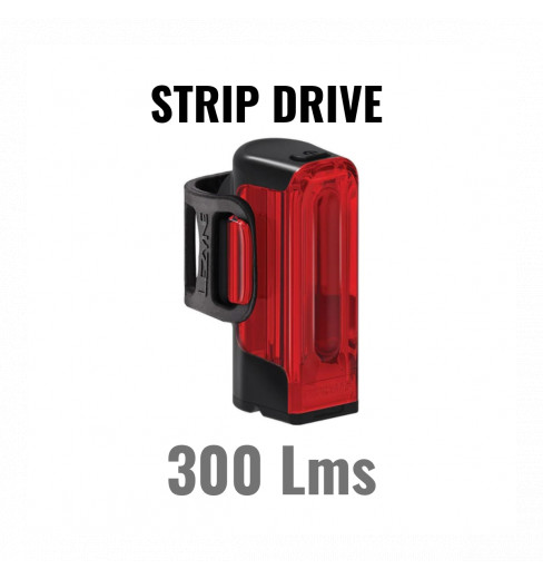 LEZYNE STRIP DRIVE 300+ rear Light