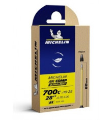 MICHELIN chambre à air route AIRCOMP ULTRA LIGHT 700x18/25c Valve 60 mm